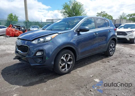 2021 Kia Sportage Lx from USA, damaged, VIN KNDPMCAC2M7852098